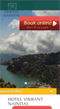 Mobile Screenshot of hotelvikrantnainital.com